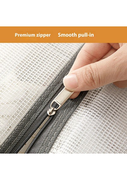 Fermuarlı Toz Geçirmez Ayakkabı Saklama Çantası, Şeffaf Pvc Su Geçirmez Kısa Bot Düzenleyici - Gri Kenar (Yurt Dışından) modelleri