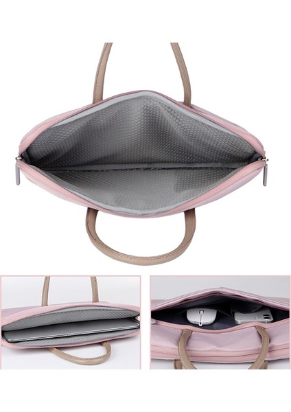 C97 Oxford Kumaş Dizüstü Bilgisayar Çantası 14-14,6 Inç Dizüstü Bilgisayar Taşıma Çantası - Gri Yeşil (Yurt Dışından) modelleri