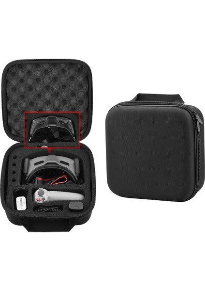 Brdrc DJI-9517 Djı Avata Gözlükleri 2 Uçan Gözlük El Çantası Iha Aksesuarları Saklama Çantası (Yurt Dışından)