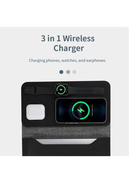 Fld-F8 5'i 1 Arada Dizüstü Bilgisayar Çantası Tablet Dizüstü Bilgisayar Kılıfı Çantası Mouse Pad Kablosuz Şarj Cihazı - Bej (Yurt Dışından) fiyatları