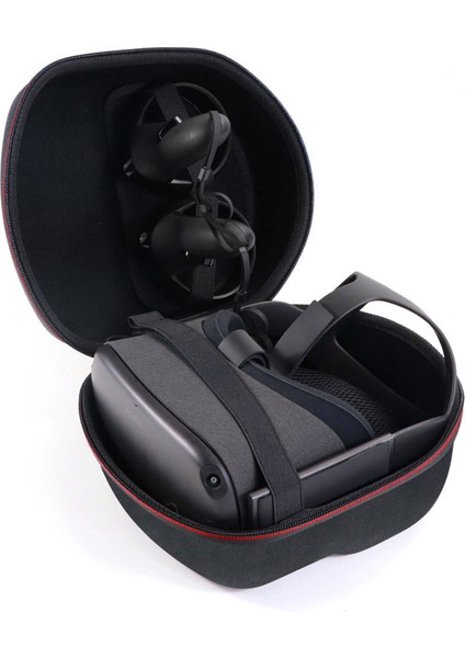 Oculus Quest 2 Için Saklama Çantası + Yüz Maskesi + Lens Koruyucu Kılıf + Silikon Sap Kılıfı Seti (Yurt Dışından)