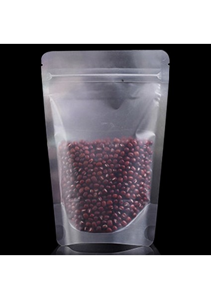 MX-008 100 Adet 10X15CM+3CM Şeffaf Saklama Çantası 20C Fermuarlı Kilitli Ayakta Duran Mat Numune Poşetleri (Bpa Içermez, Fda Sertifikası Yok) (Yurt Dışından) fiyatları