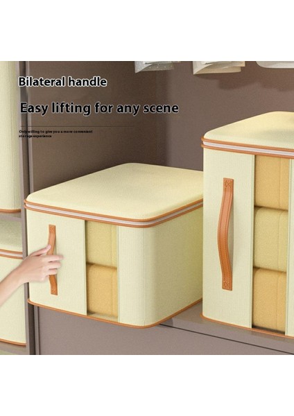 45 x 35 x 50 cm Pencereli Görünür Yorgan Düzenleyici Kaplı Giysi Saklama Çantası (Yurt Dışından) fiyatları