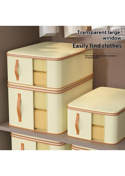 45 x 35 x 50 cm Pencereli Görünür Yorgan Düzenleyici Kaplı Giysi Saklama Çantası (Yurt Dışından) modelleri