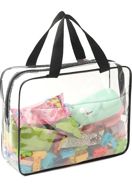 Yapı Taşları, Plaj Oyuncakları, Tuvalet Malzemeleri Için Su Geçirmez Saklama Çantası Şeffaf Pvc Tote Kese (Yurt Dışından)