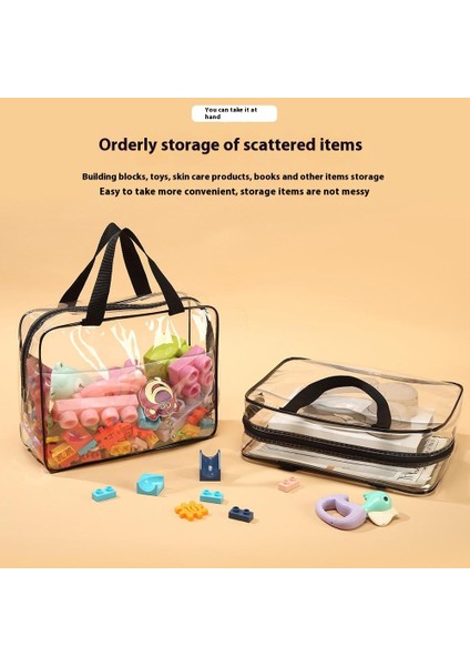 Yapı Taşları, Plaj Oyuncakları, Tuvalet Malzemeleri Için Su Geçirmez Saklama Çantası Şeffaf Pvc Tote Kese (Yurt Dışından) modelleri
