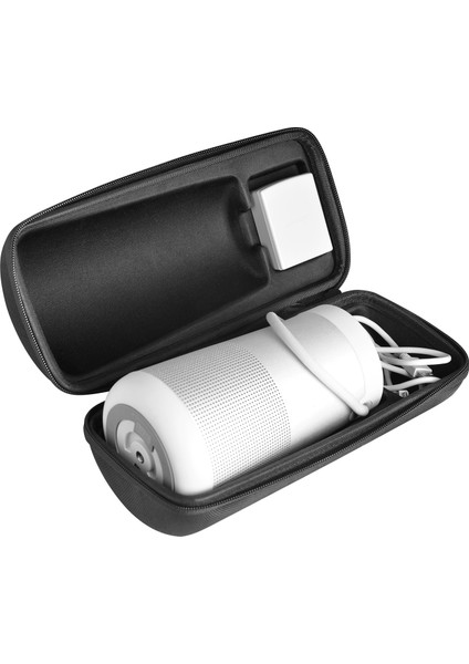 Bose Soundlink Revolve+ Için Naylon Karbon Fiber Darbeye Dalı Taşınabilir Saklama Çantası - Siyah (Yurt Dışından) fiyatları