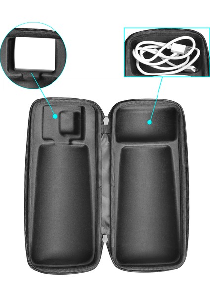 Bose Soundlink Revolve+ Için Naylon Karbon Fiber Darbeye Dalı Taşınabilir Saklama Çantası - Siyah (Yurt Dışından) indirimleri