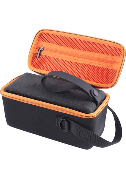 Marshall Middleton Bluetooth Uyumlu Hoparlör Kutusu Için Saklama Çantası Sert Eva Çizilmez Koruyucu Kılıf - Siyah / Turuncu (Yurt Dışından) modelleri