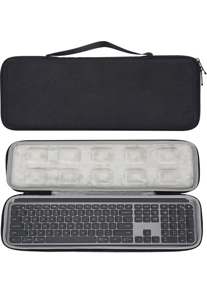 Logitech Mx Keys Gelişmiş Kablosuz Aydınlatmalı Klavye Için Eva Saklama Çantası Seyahat Çantası (Yurt Dışından)