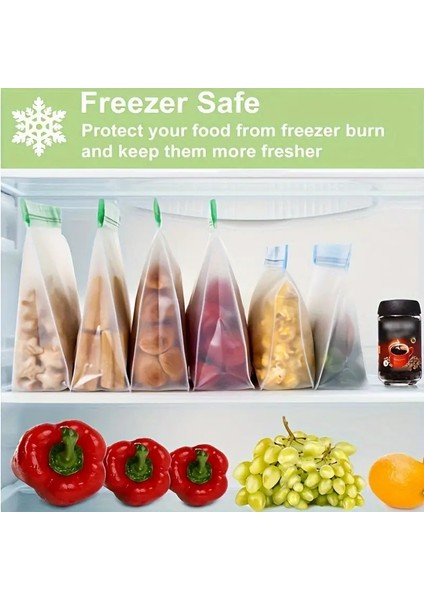 10 Adet / Takım S+M+L Mutfak Buzdolabı Saklama Poşeti Peva Gıda Taze Tutma Sızdırmazlık Poşeti (Bpa Içermez, Fda Sertifikalı Değildir) (Yurt Dışından) indirimleri