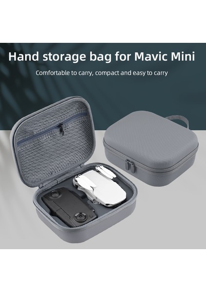 Djı Mavic Için HSP7296 2'si 1 Arada Taşınabilir Sert Kabuklu Taşıma Çantası Saklama Çantası (Yurt Dışından) fiyatları