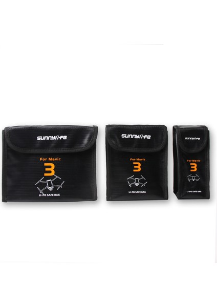 Sunnylıfe M3-DC106 Djı Mavic 3 Için Patlamaya Dalı 3 Güvenlik Kılıfı Lityum Pil Koruma Saklama Çantası (Yurt Dışından) indirimleri