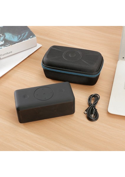 Bogasıng M5 Bluetooth Uyumlu Hoparlör Taşıma Çantası Sert Eva Saklama Kutusu El Çantası Darbeye Dalı Kılıf (Yurt Dışından) modelleri