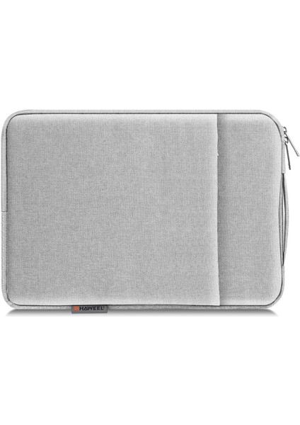 Haweel HWL7020 14-15 Inç MacBook Pro 14 Inç (2021) / 15 Inç (2013) / (2016) Çizilmeye Dalı Taşıma Çantası Saplı Taşınabilir Kol Çantası - Gri (Yurt Dışından)