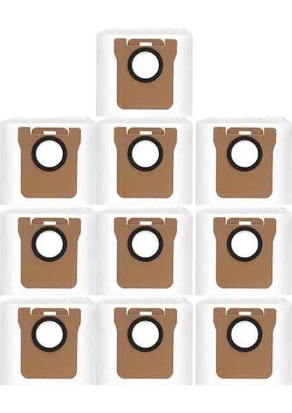 M30 PRO/C107 Robot Süpürge Yedek Parçaları Aksesuarları Için 10 Adet Toz Torbası (Yurt Dışından)