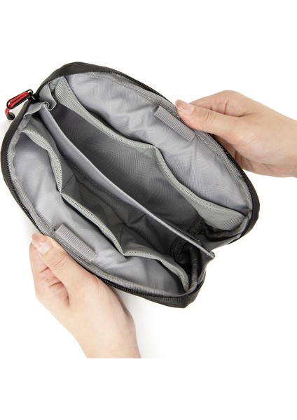 Wıwu Warriors Dijital Aksesuar Saklama Çantası 1000D Naylon Veri Kablosu Şarj Cihazı Güç Bankası Taşıma Çantası (Yurt Dışından) fırsatları