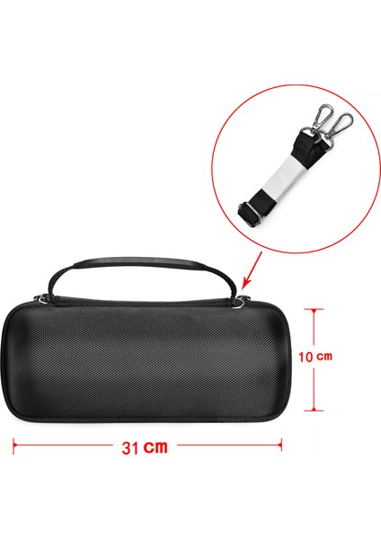 Charge 4 Için Taşınabilir Naylon Çanta Darbeye Dalı Bluetooth Uyumlu Hoparlör Koruma Çantası - Siyah (Yurt Dışından) indirimleri