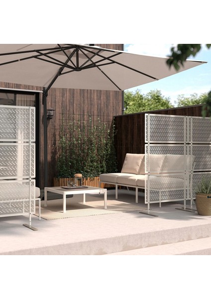 Lungön Paravan Kırık Beyaz 140 x 80 x 40 cm modelleri