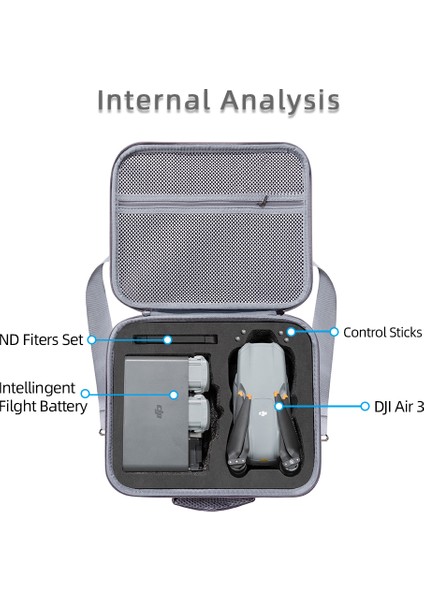 Djı Air 3 Için Saklama Çantası, Kumaş+Eva Drone Seyahat Çantası, Omuz Askılı Taşıma Çantası (Yurt Dışından) indirimleri