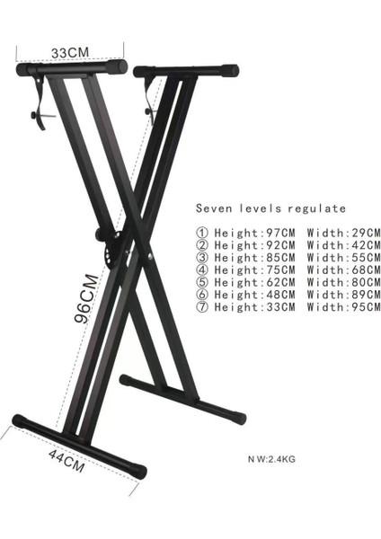 Profesyonel Org Klavye Standı - Kademeli Boy Ayarlı Org Sehpası fiyatları
