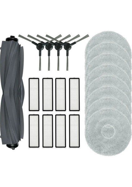 L10S Pro Gen 2 Robot Süpürge Ana Yan Fırça Paspas Bezi Filtreler Aksesuarlar Yedek Parçalar (Yurt Dışından)