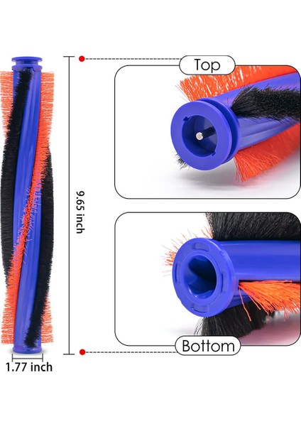 DC52/DC54/DC78/CY18/CY22/CY23 Elektrikli Süpürge Için Yedek Fırça Silindiri, 963549-01 Parçasıyla Uyumlu (Yurt Dışından) modelleri