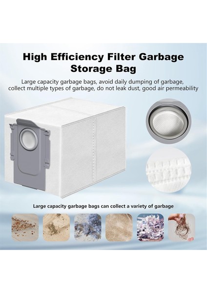 Qrevo S, Pro, Maxv Robot Süpürge Parçaları Için 22 Adet Ana Fırça Yan Filtre Toz Torbası (Yurt Dışından) fırsatları