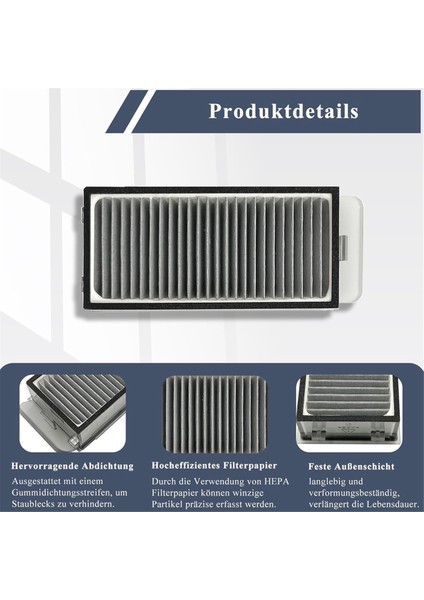 X50 Ultra COMPLETE/L50 Pro /X50 MASTER/S40 Enhanced Edition Elektrikli Süpürge Parçaları Için Filtre (Yurt Dışından) modelleri