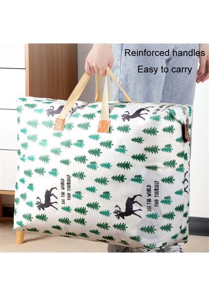 Büyük Kapasiteli Su Geçirmez Gardırop Düzenleyici Giysi Yatak Takımı Saklama Çantası, Xl Beden - Elk (Yurt Dışından) fırsatları