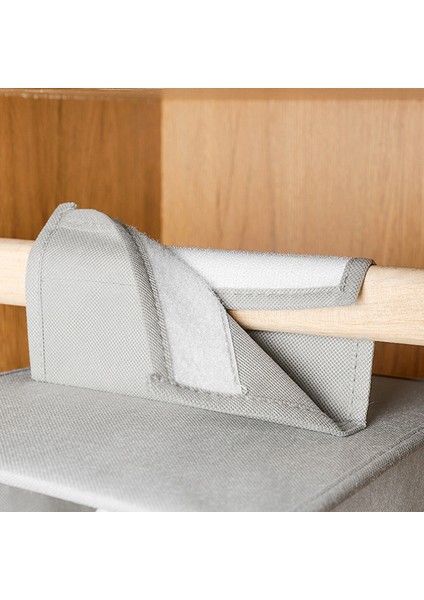 Moho & Home 6312 Şeffaf Kapak Tasarımlı 10 Katmanlı Şapka Saklama Çantası Dokumasız Gardırop Askılı Düzenleyici, 23*30*150 cm - Siyah (Yurt Dışından) modelleri