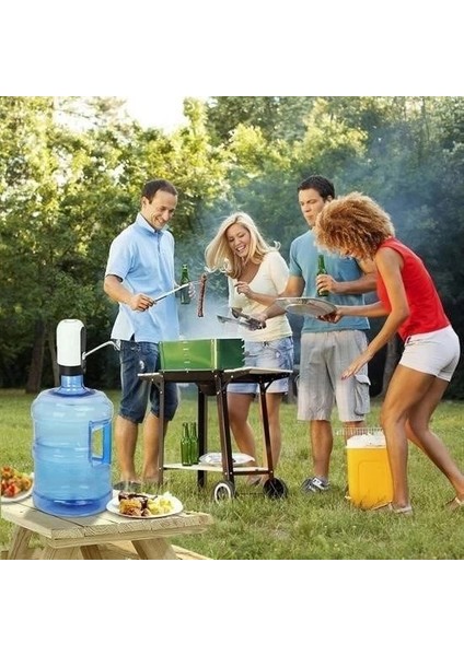 USB ile Şarj Edilebilir Elektrikli Otomatik Damacana Su Pompası fırsatları