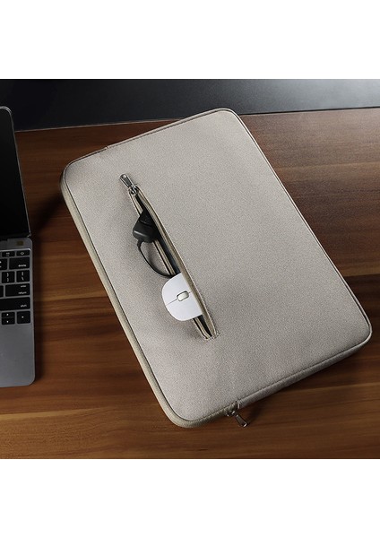 13,3 Inç Su Geçirmez Dizüstü Bilgisayar Kılıfı Taşınabilir Dizüstü Bilgisayar Fermuarlı Çanta (Çekme Çubuğu Askılı) - Haki (Yurt Dışından) fiyatları
