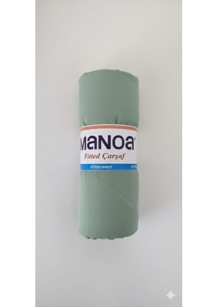 Battal Boy Çift Kişilik (180X200) Fitted Çarşaf ( Pastel Yeşil )