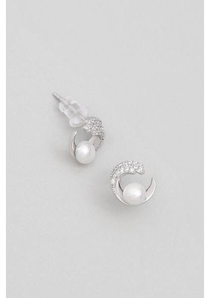 Minimal Inci 18 Ayar Beyaz Altın Kaplama Gümüş Seti indirimleri