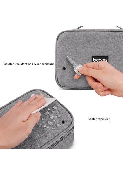 Baona BN-B010 Büyük Boy Dijital Aksesuar Taşıma Çantası, Suya Dalı Veri Kablosu, Power Bank Düzenleyici Kılıf, Telefon Saklama Çantası - Siyah (Yurt Dışından) fırsatları