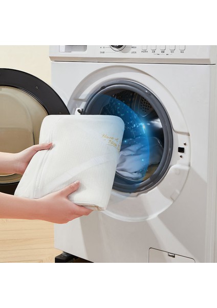 M Beden Kazak Çamaşır Torbası Yün Örgüler Için Çamaşır Filesi Koruma Filesi Fermuarlı Kese (Yurt Dışından) modelleri