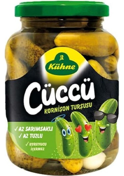 Kühne Cüccü Kornişon Turşusu 340 gr