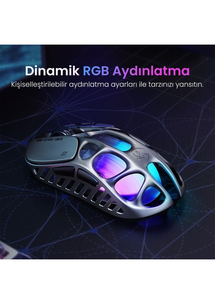 Mercury V75 Hall Effect, Rapid Trigger 8.000 Hz Kablolu Manyetik Klavye + Xpro 32.000 Dpı Rgb Kablosuz Mouse Oyuncu Seti, Siyah fiyatları