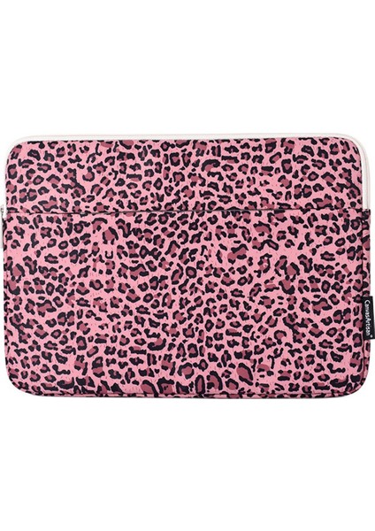 Canvasartısan H31-11 Taşınabilir Taşıma Çantası 13 Inç Dizüstü Bilgisayarlar Için Darbeye Dalı Kol Çantası Leopar Desenli Suya Dalı Ince Çanta - Pembe (Yurt Dışından) indirimleri