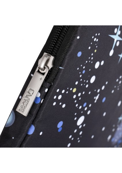 Canvasartısan H16-B01 Yıldızlı Gökyüzü Desenli Dizüstü Bilgisayar Taşıma Çantası Koruyucu Çanta 13 Inç Dizüstü Bilgisayar Için - Siyah (Yurt Dışından) indirimleri