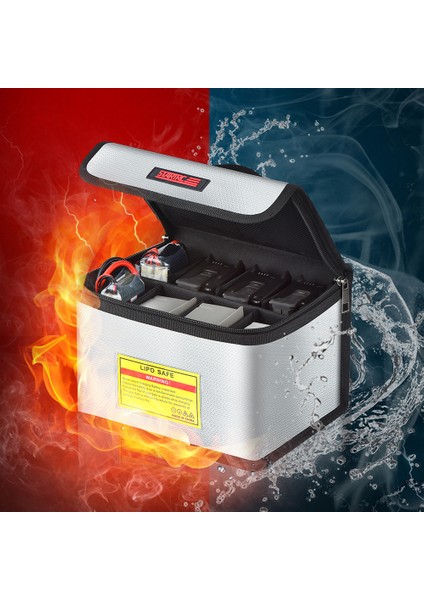 Startrc 1109607 Fpv Yarış Drone Rc Modeli Için Yangına Dalı Lipo Pil Patlamaya Dalı Güvenlik Çantası (Yurt Dışından) fiyatları