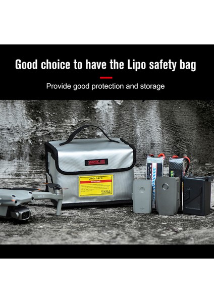 Startrc 1109607 Fpv Yarış Drone Rc Modeli Için Yangına Dalı Lipo Pil Patlamaya Dalı Güvenlik Çantası (Yurt Dışından) fırsatları
