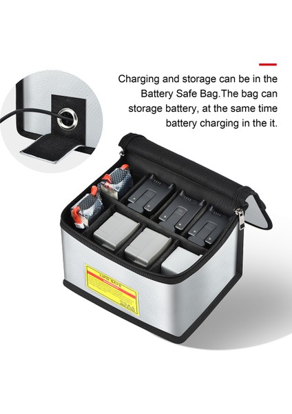 Startrc 1109607 Fpv Yarış Drone Rc Modeli Için Yangına Dalı Lipo Pil Patlamaya Dalı Güvenlik Çantası (Yurt Dışından) indirimleri