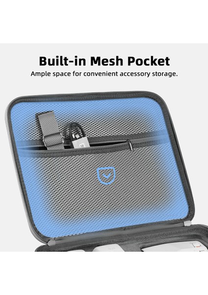 Djı Flip Hepsi Bir Arada Saklama Çantası Için Brdrc Darbeye Dalı Su Geçirmez Sert Kabuklu Kılıf ve File Cep (Yurt Dışından) indirimleri