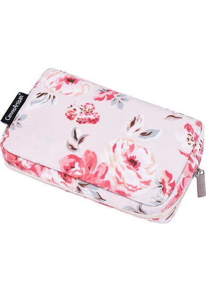 Canvasartısan H10-S11 Güzel Çiçek Desenli Seyahat Kablo Düzenleyici Aksesuarlar Kılıflar Saklama Çantası (Yurt Dışından) modelleri