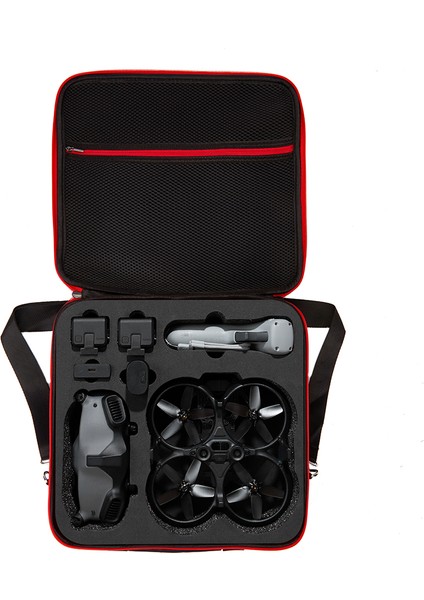 Djı Avata Büyük Kapasiteli Drone Pil Gözlük Saklama Çantası Sert Kabuklu Darbeye Dalı Taşıma Çantası Omuz Askılı (Yurt Dışından)