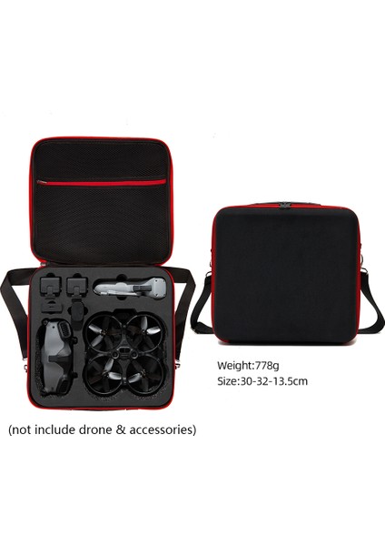 Djı Avata Büyük Kapasiteli Drone Pil Gözlük Saklama Çantası Sert Kabuklu Darbeye Dalı Taşıma Çantası Omuz Askılı (Yurt Dışından) modelleri