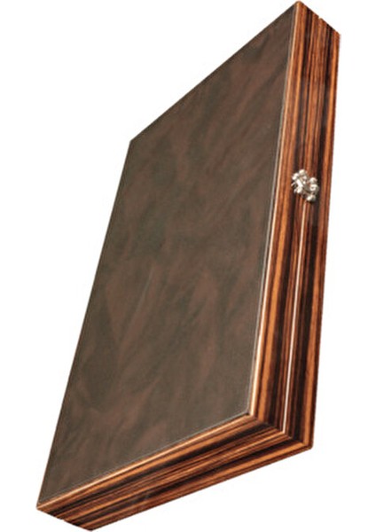 Premium Deri Tavla Takımı Abonoz MDF Suni Deri Metal Menteşe 49cm x 31cm x 6.2cm fırsatları