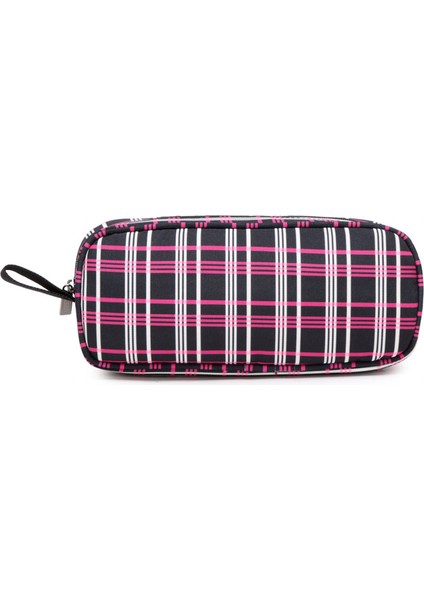 Lısen Dijital Aksesuarlar Naylon Fermuarlı Çanta Veri Kablosu U-Disk Güç Bankası Şarj Cihazı Saklama Çantası - Siyah/kırmızı (Yurt Dışından) fırsatları